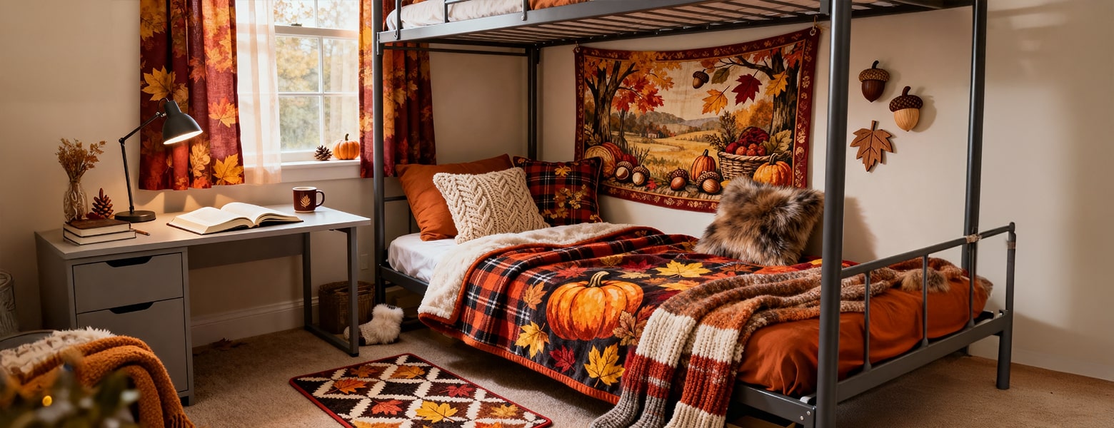 5 Reasons to Give Your Dorm a Fall Makeover