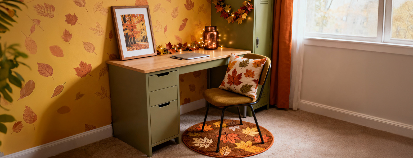 Budget-Friendly Fall Décor Tips for Dorms