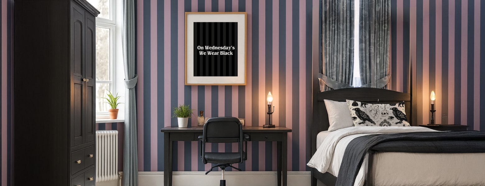 Turn Your Room into Nevermore Academy: A Wednesday-Inspired Decor Guide