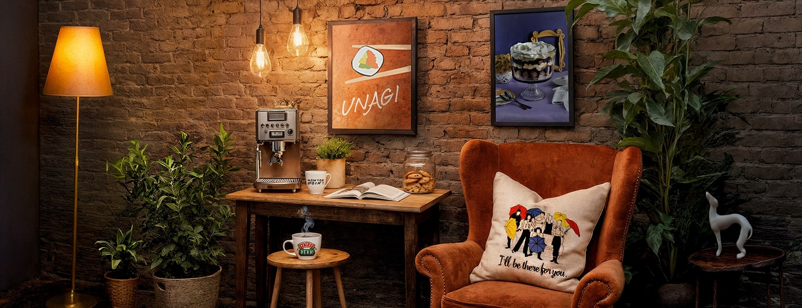 Central Perk-Inspired Coffee Bar Ideas for Your Home